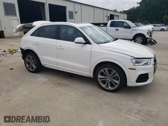 2016 Audi Q3 Premium Plus with VIN WA1EFCFS7GR015867, listed as a Copart auction lot 52508843 with 91,827 mi miles. Bid and sale history available at carsss.com. Image 4.