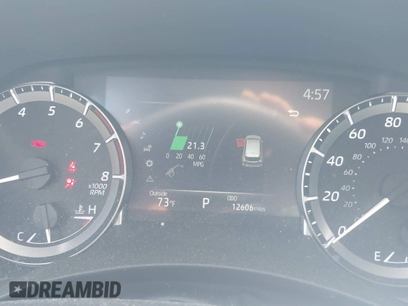 2024 Toyota Highlander LE z VIN 5TDKDRBH6RS552634, wystawiony jako IAAI lot #42086919 z przebiegiem 12 606 mil mil oraz . Historia ofert i sprzedaży dostępna na DreamBid. Obrazek 7.