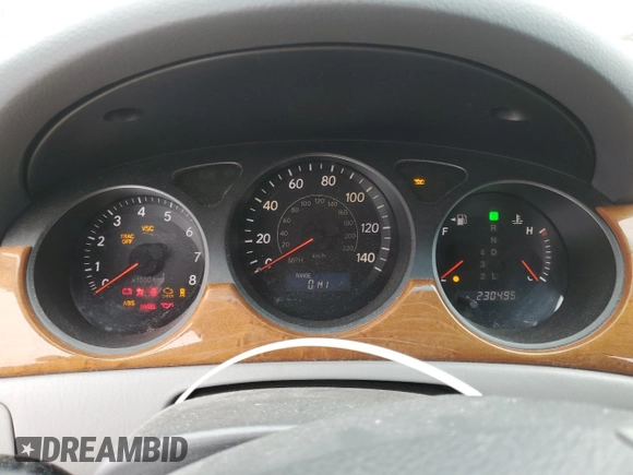 2006 Lexus ES 350 with VIN JTHBA30G565173186, listed as a Copart auction lot 48169865 with 230,495 mi miles and Salvage Title. Bid and sale history available at DreamBid. Image 9.