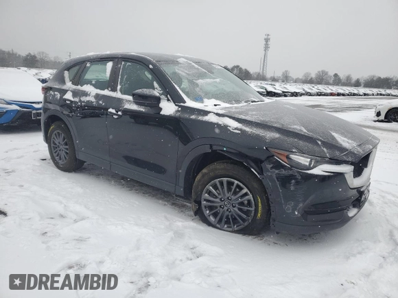 2020 Mazda CX-5 Sport with VIN JM3KFABM9L0722656, listed as a Copart auction lot 45810065 with 88,357 mi miles and Salvage Title. Bid and sale history available at carsss.com. Image 4.