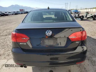 2014 Volkswagen Jetta TDI w/Premium with VIN 3VWLL7AJ2EM363857, listed as a Copart auction lot 54721665 with 134,225 mi miles and Salvage title. Bid and sale history available at DreamBid. Image 6.