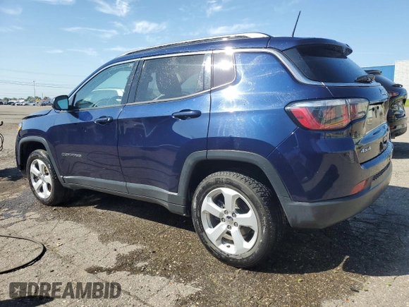 2020 Jeep Compass Latitude z VIN 3C4NJDBB2LT164611, wystawiony jako Copart lot #62141145 z przebiegiem 95 095 mil mil oraz Czysty tytuł • Clean title. Historia ofert i sprzedaży dostępna na DreamBid. Obrazek 2.