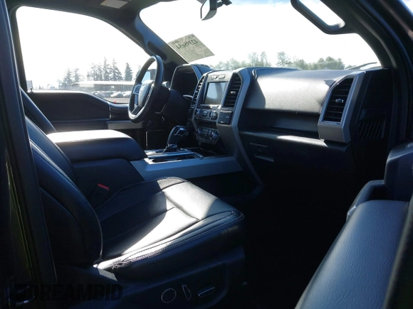 2018 Ford F-150 XL with VIN 1FTEW1E55JFC57989, listed as a IAAI auction lot 42395654 with 55,505 mi miles and . Bid and sale history available at DreamBid. Image 5.