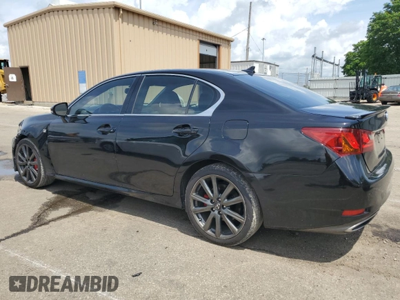 2014 Lexus GS 350 with VIN JTHCE1BL1E5020262, listed as a Copart auction lot 59817665 with 128,205 mi miles and Salvage title. Bid and sale history available at DreamBid. Image 2.