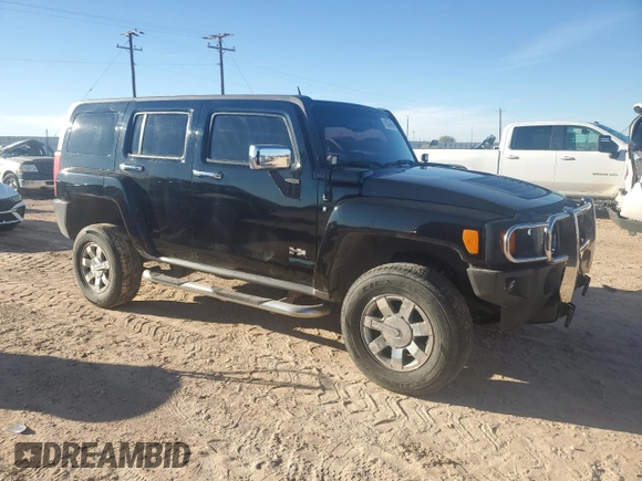 2006 Hummer H3 with VIN 5GTDN136268329701, listed as a Copart auction lot 81834664 with 137,347 mi miles and Salvage Title. Bid and sale history available at DreamBid. Image 4.