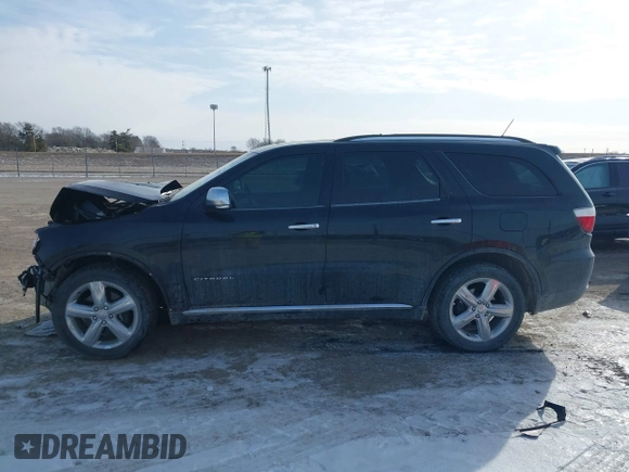 2013 Dodge Durango Citadel with VIN 1C4SDJET1DC505202, listed as a IAAI auction lot 41613403 with 148,424 mi miles and . Bid and sale history available at carsss.com. Image 15.