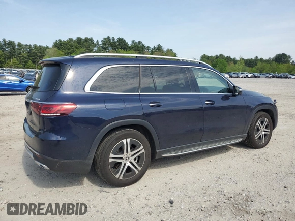 2020 Mercedes-Benz GLS 450 z VIN 4JGFF5KEXLA152568, wystawiony jako Copart lot #56614645 z przebiegiem 74 589 mil mil oraz Szkody całkowita. Historia ofert i sprzedaży dostępna na DreamBid. Obrazek 3.