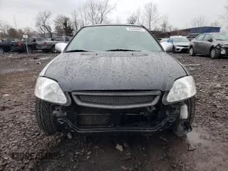 1999 Honda Civic EX with VIN 1HGEJ8140XL066559, listed as a Copart auction lot 82600804 with 323,648 mi miles and Salvage Title. Bid and sale history available at carsss.com. Image 5.