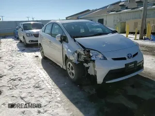 2013 Toyota Prius One with VIN JTDKN3DU6D5628047, listed as a Copart auction lot 89171655 with 150,815 mi miles and Salvage Title. Bid and sale history available at carsss.com. Image 10.