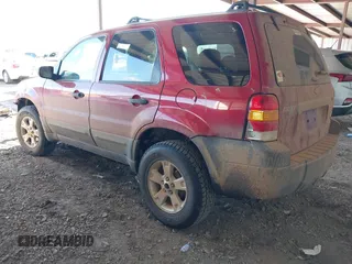 2005 Ford Escape XLT with VIN 1FMCU03155KC43333, listed as a IAAI auction lot 41391655 with 217,211 mi miles. Bid and sale history available at carsss.com. Image 3.