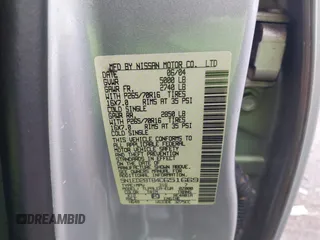 2004 Nissan Xterra XE with VIN 5N1ED28T84C651669, listed as a IAAI auction lot 42417859 with 196,642 mi miles and . Bid and sale history available at DreamBid. Image 9.