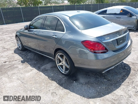 2019 Mercedes-Benz C 300 with VIN WDDWF8DB9KR506000, listed as a IAAI auction lot 41938881 with 101,922 mi miles and . Bid and sale history available at DreamBid. Image 3.
