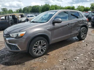 2019 Mitsubishi Outlander ES with VIN JA4AP3AU9KU032616, listed as a Copart auction lot 60262855 with 57,197 mi miles and Salvage title. Bid and sale history available at DreamBid. Image 1.