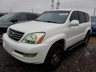 2006 Lexus GX 470 with VIN JTJBT20X160096543, listed as a Copart auction lot 51282935 with 197,707 mi miles and Clean Title. Bid and sale history available at carsss.com. Image 1.