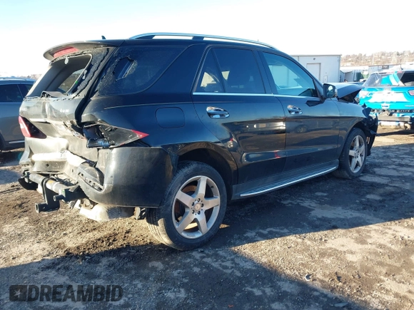 2015 Mercedes-Benz M 400 with VIN 4JGDA5GB4FA561576, listed as a IAAI auction lot 41588431 with 186,366 mi miles and . Bid and sale history available at DreamBid. Image 4.