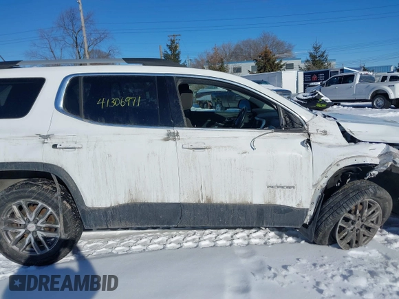 2019 GMC Acadia SLE with VIN 1GKKNSLS9KZ118859, listed as a IAAI auction lot 41306971 with 56,516 mi miles and . Bid and sale history available at DreamBid. Image 13.