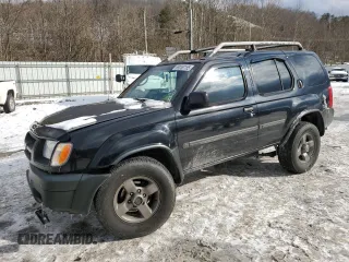 2001 Nissan Xterra XE with VIN 5N1ED28Y31C542754, listed as a Copart auction lot 89263155 with 222,393 mi miles and Salvage Title. Bid and sale history available at carsss.com. Image 1.