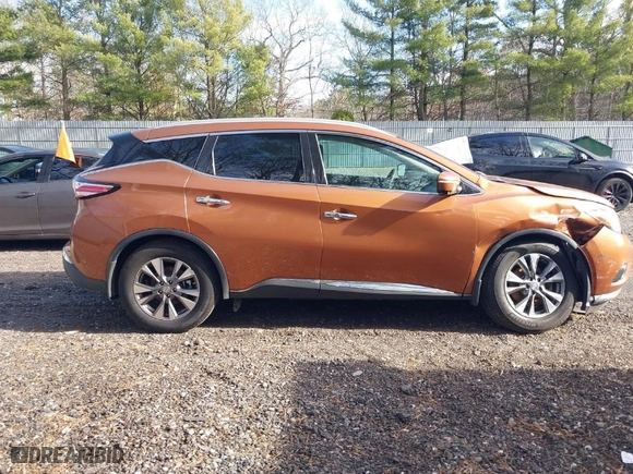 2015 Nissan Murano Platinum with VIN 5N1AZ2MH4FN208380, listed as a IAAI auction lot 41823307 with 138,173 mi miles. Bid and sale history available at carsss.com. Image 13.