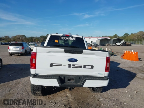 2023 Ford F-150 XL with VIN 1FTFW1E83PFA07321, listed as a IAAI auction lot 41132986 with 25,997 mi miles. Bid and sale history available at carsss.com. Image 17.
