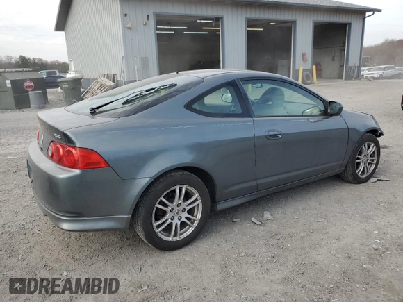 2005 Acura RSX with VIN JH4DC54835S004804, listed as a Copart auction lot 80336334 with 242,736 mi miles and Salvage Title. Bid and sale history available at carsss.com. Image 3.