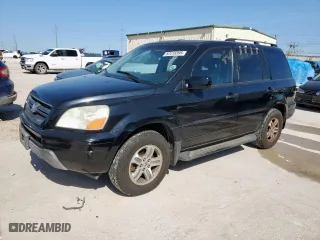2005 Honda Pilot EX-L with RES with VIN 5FNYF18665B030144, listed as a Copart auction lot 52418395 with 262,064 mi miles and Clean Title. Bid and sale history available at carsss.com. Image 1.