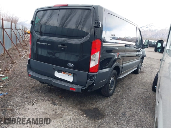 2015 Ford Transit Cargo with VIN 1FTYE1YM6FKB00845, listed as a IAAI auction lot 38618310 with 192,991 mi miles and . Bid and sale history available at carsss.com. Image 4.