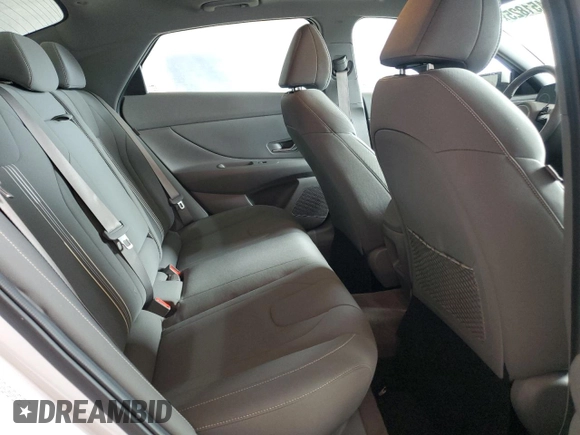 2024 Hyundai Elantra SEL with VIN KMHLS4DG9RU752139, listed as a Copart auction lot 51451825 with 6,715 mi miles and Salvage title. Bid and sale history available at DreamBid. Image 10.