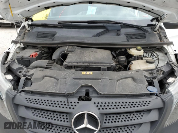 2019 Mercedes-Benz Metris Cargo with VIN WD3PG2EA6K3596248, listed as a Copart auction lot 61276835 with 183,221 mi miles and Salvage title. Bid and sale history available at DreamBid. Image 11.