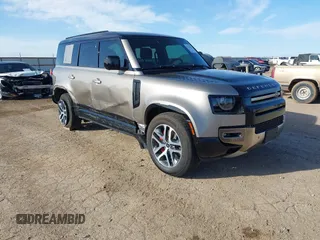 2023 Land Rover Defender X z VIN SALEX7EU1P2148879, wystawiony jako IAAI lot #41770581 z przebiegiem 32 831 mil mil oraz . Historia ofert i sprzedaży dostępna na DreamBid. Obrazek 1.