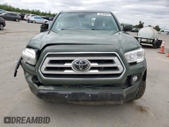 2021 Toyota Tacoma SR z VIN 3TYCZ5AN3MT046066, wystawiony jako Copart lot #54785665 z przebiegiem 57 897 mil mil oraz Szkoda całkowita • Salvage title. Historia ofert i sprzedaży dostępna na DreamBid. Obrazek 5.