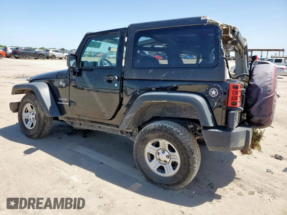 2017 Jeep Wrangler Sport with VIN 1C4AJWAG6HL506829, listed as a Copart auction lot 57708855 with 132,086 mi miles and Salvage title. Bid and sale history available at DreamBid. Image 2.
