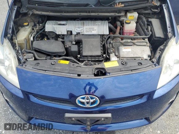 2011 Toyota Prius I z VIN JTDKN3DU4B0309935, wystawiony jako Copart lot #59959075 z przebiegiem 228 029 mil mil oraz Czysty tytuł • Clean title. Historia ofert i sprzedaży dostępna na DreamBid. Obrazek 11.
