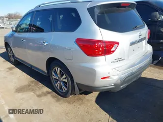 2018 Nissan Pathfinder SL with VIN 5N1DR2MN1JC625124, listed as a IAAI auction lot 41345930 with 112,943 mi miles. Bid and sale history available at carsss.com. Image 3.