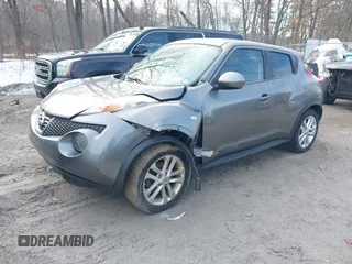 2012 Nissan Juke SV with VIN JN8AF5MV7CT107723, listed as a IAAI auction lot 41705073 with 178,449 mi miles. Bid and sale history available at carsss.com. Image 2.