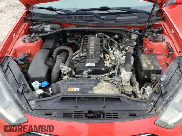 2014 Hyundai Genesis Coupe 2.0T with VIN KMHHT6KD8EU115387, listed as a Copart auction lot 75023754 with Not provided miles and Salvage title. Bid and sale history available at DreamBid. Image 11.