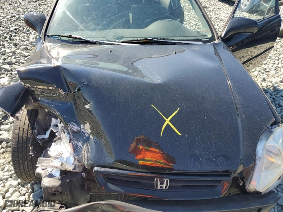 1997 Honda Civic DX with VIN 1HGEJ6228VL123265, listed as a Copart auction lot 74078684 with 49,904 mi miles and Salvage Title. Bid and sale history available at carsss.com. Image 13.