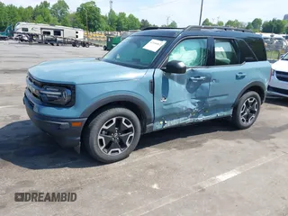 2021 Ford Bronco Sport Outer Banks with VIN 3FMCR9C61MRA00730, listed as a IAAI auction lot 42166062 with 81,946 mi miles and . Bid and sale history available at DreamBid. Image 17.