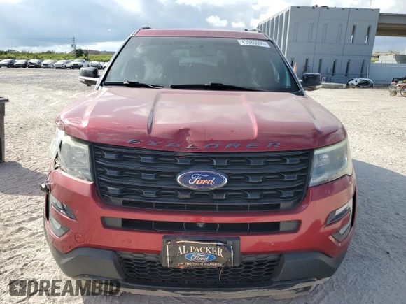 2017 Ford Explorer Sport z VIN 1FM5K8GT3HGA20532, wystawiony jako Copart lot #43986095 z przebiegiem 74 972 mil mil oraz Szkoda całkowita • Salvage title. Historia ofert i sprzedaży dostępna na DreamBid. Obrazek 5.