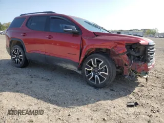 2021 GMC Acadia SLE with VIN 1GKKNKLA0MZ177941, listed as a Copart auction lot 51217025 with 145,530 mi miles and Salvage title. Bid and sale history available at DreamBid. Image 4.