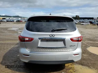 2014 Infiniti QX60 with VIN 5N1AL0MM1EC507970, listed as a Copart auction lot 49185145 with 110,073 mi miles and Salvage Title. Bid and sale history available at carsss.com. Image 6.