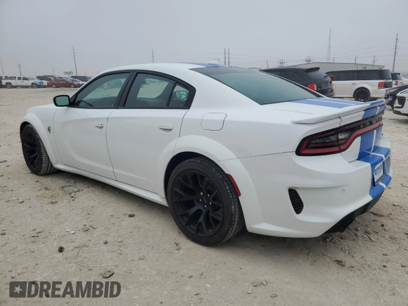 2023 Dodge Charger SRT Hellcat Widebody Jailbreak with VIN 2C3CDXL92PH681356, listed as a Copart auction lot 44570255 with 921 mi miles and Clean Title. Bid and sale history available at carsss.com. Image 2.