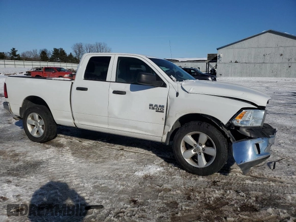 2022 Ram 1500 Tradesman with VIN 1C6RR7FG1NS163544, listed as a Copart auction lot 44877885 with 81,997 mi miles and Non repairable. Bid and sale history available at DreamBid. Image 4.