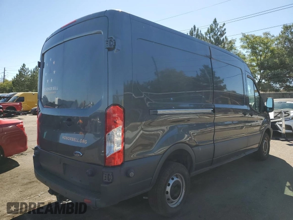 2016 Ford Transit Cargo with VIN 1FTYR2CG4GKA83525, listed as a Copart auction lot 71000404 with 75,150 mi miles and Salvage title. Bid and sale history available at DreamBid. Image 3.