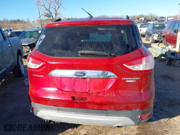 2014 Ford Escape Titanium with VIN 1FMCU9J98EUA77116, listed as a IAAI auction lot 41260418 with 153,831 mi miles. Bid and sale history available at carsss.com. Image 17.