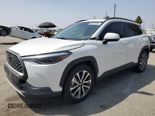 2023 Toyota Corolla Cross XLE z VIN 7MUDAAAG2PV042957, wystawiony jako Copart lot #60301555 z przebiegiem 39 211 mil mil oraz Szkoda całkowita • Salvage title. Historia ofert i sprzedaży dostępna na DreamBid. Obrazek 1.