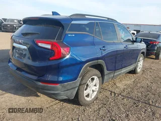 2022 GMC Terrain SLE z VIN 3GKALMEV2NL210055, wystawiony jako IAAI lot #42024177 z przebiegiem 62 391 mil mil oraz . Historia ofert i sprzedaży dostępna na DreamBid. Obrazek 4.