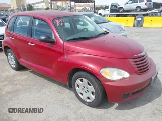 2009 Chrysler PT Cruiser with VIN 3A8FY48999T511857, listed as a IAAI auction lot 42654831 with 121,724 mi miles and . Bid and sale history available at DreamBid. Image 1.
