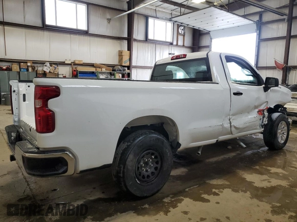 2024 Chevrolet Silverado 1500 Work Truck with VIN 3GCNAAED6RG346499, listed as a Copart auction lot 50936585 with 4,470 mi miles and Clean Title. Bid and sale history available at carsss.com. Image 3.