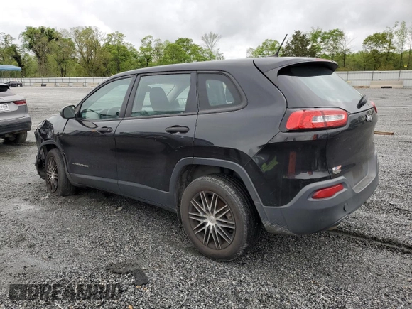 2016 Jeep Cherokee Sport with VIN 1C4PJLAB1GW136898, listed as a Copart auction lot 51580045 with 205,411 mi miles and Salvage Title. Bid and sale history available at carsss.com. Image 2.