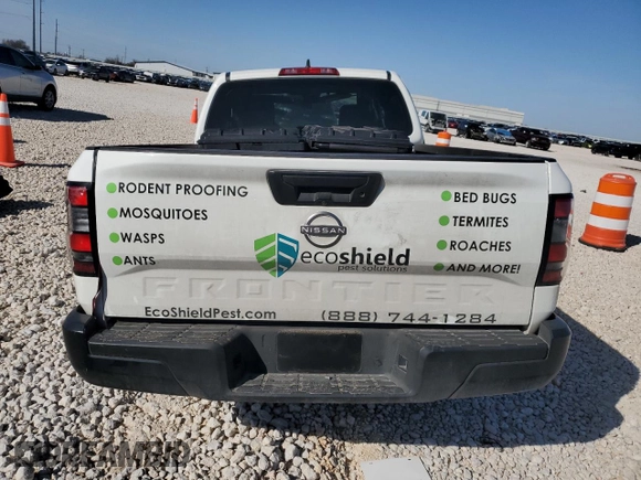 2024 Nissan Frontier S with VIN 1N6ED1CL4RN634494, listed as a Copart auction lot 47622355 with Not provided miles and Salvage title. Bid and sale history available at DreamBid. Image 6.